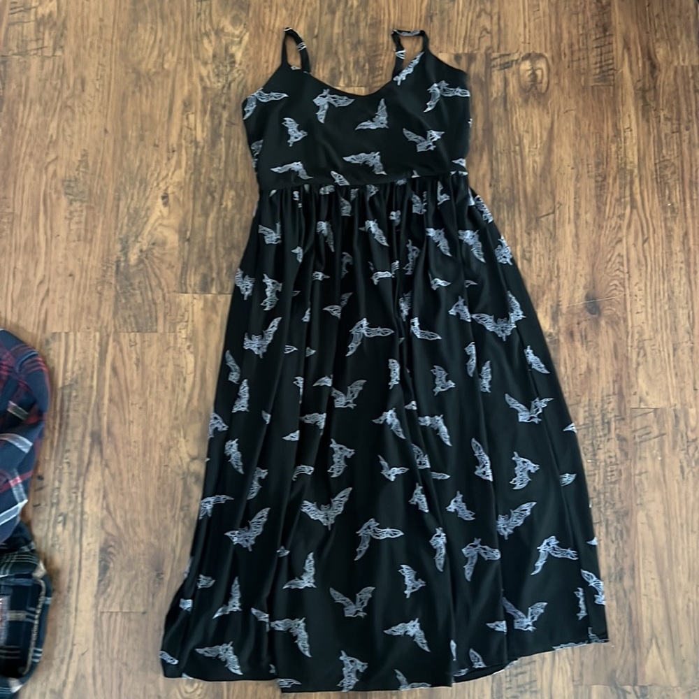 Midnight hour bat dress